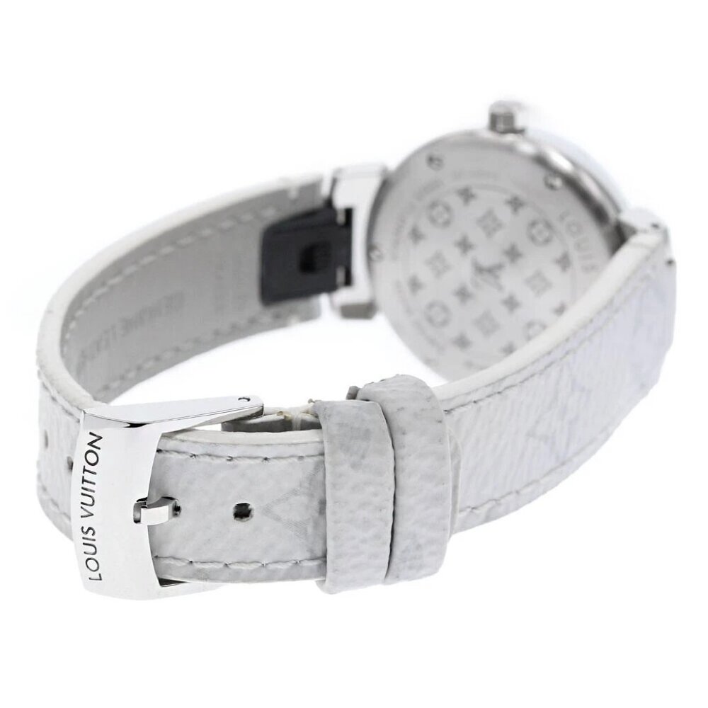 LOUIS VUITTON Tambour New Wave QA091 Small seconds Quartz Ladies Watch_836843 - Picture 5 of 6